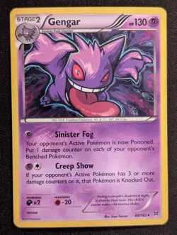 Gengar - 60/162 (Cosmos Holo) Miscellaneous Cards & Products Pokemon TCG NM - Image 1