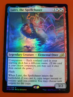 1x Lutri, the Spellchaser | FOIL | Ikoria Lair of Behemoths | MTG Magic Cards - Image 1