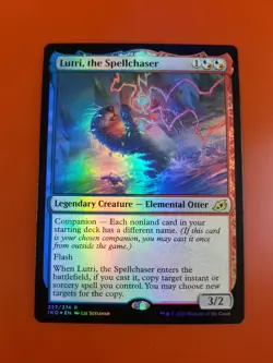 1x Lutri, the Spellchaser | FOIL | Ikoria Lair of Behemoths | MTG Magic Cards - Image 3