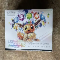 Pokemon TCG Prismatic Evolutions Pokemon Centre ETB - Factory Sealed New - Image 1