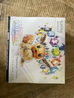 Pokemon TCG Prismatic Evolutions Pokemon Centre ETB - Factory Sealed New - Image 1