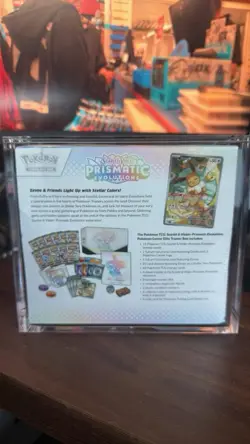 Prismatic Evolutions Pokemon Centre ETB Damaged Box SEALED WITH CASE - Image 2