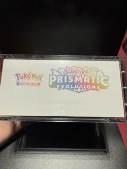 Pokemon TCG Prismatic Evolutions Pokemon Centre ETB - Factory Sealed New - Image 5