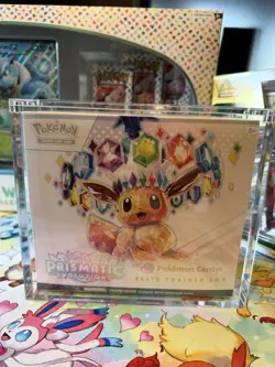 Pokemon TCG Prismatic Evolutions Pokemon Centre ETB - Factory Sealed New - Image 1