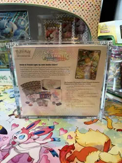 Pokemon TCG Prismatic Evolutions Pokemon Centre ETB - Factory Sealed New - Image 4