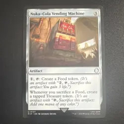 Magic: The Gathering Nuka-Cola Vending Machine Fallout Artifact U Regular 137 - Image 1