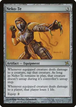 MTG Neko-Te - Betrayers of Kamigawa #155 - Image 1