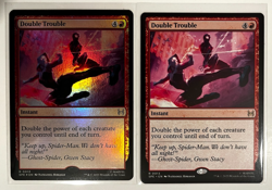 MTG - Spider-man - SPE - Double Trouble - Rare 0013 x 2 (1 Foil) - Image 1