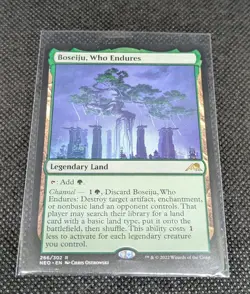 Boseiju, Who Endures - 266/302 (Kamigawa: Neon Dynasty) - Near Mint NM - Rare - Image 1