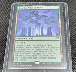 Boseiju, Who Endures - 266/302 (Kamigawa: Neon Dynasty) - Near Mint NM - Rare - Image 3