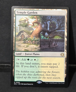 Temple Garden Lorwyn Eclipsed Regular #268 Rare LP MTG - Image 1
