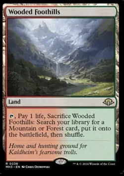 Wooded Foothills MH3 NM MTG Magic Teal Gaming - Image 1