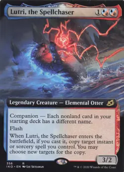Lutri, the Spellchaser (Extended Art) Ikoria Rare Regular #356 NM MTG - Image 1