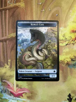 Koma's Coil / Scion of the Deep Token - NM - Foundations FDN MTG - Image 2