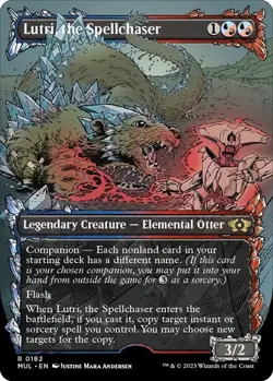 Lutri, the Spellchaser (Halo Foil) (Foil) 182 MTG NM - mul - Image 1