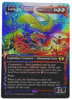 Lutri, the Spellchaser 0052-Multiverse Legends-Extensive Art Borderless NM/M - Image 1