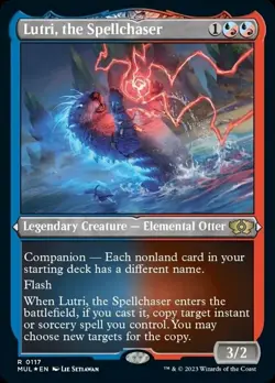 1 x Lutri, the Spellchaser - Foil Etched - March of the Machine: Multiverse Lege - Image 1