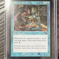 Wizards of the Coast Rhystic Study Prophecy Enchantment Regular English - Image 1