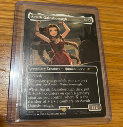 Ultra Rare MISPRINTED Aerith Gainsborough MTG Final Fantasy RC Promo Non-foil FF - Image 1
