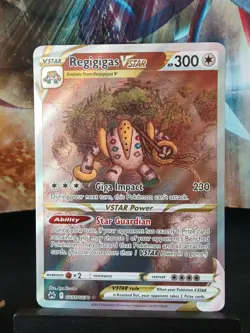 Regigigas VSTAR GG55/GG70 Crown Zenith: Galarian Gallery Pokemon Card - Image 2