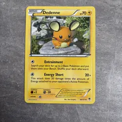 Pokemon TCG - DEDENNE - 34/111 - XY FURIOUS FISTS (2014) - NM/MINT - Image 1