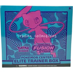 Fusion Strike Pokemon Center Sword and Shield Elite Trainer Box ETB With Case - Image 2