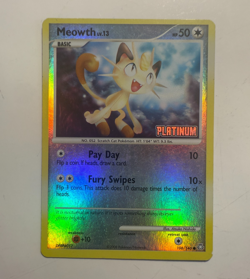 Meowth Reverse Holo Stamped 106/146 Legends Awakened 2008 LP+ Pokemon TCG - Image 1