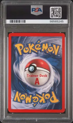 1999 POKEMON BASE SET TRAINER DECK A #62 SANDSHREW PSA 8 - Image 2