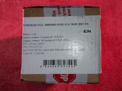 Pokemon TCG SWSH Vivid Voltage Booster Box SEALED CASE (6 Booster Boxes) - Image 2