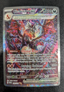 Pokemon Paldean Fates Charizard EX 234/091 Special Illustration Rare LP - Image 1
