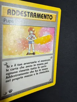 Pokemon Pupa 75/102 Set Base Rara Prima Edizione Wizards ITA Carte Vintage - Image 3