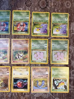 Pokemon TCG Gastly Base Set, Shadowless 1st Edition, Common Foreign Language - Image 2