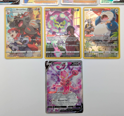 Lot of 11 Pokemon TCG Snorlax Arcanine Giratina Centiskorch Trainer Gallery Rare - Image 4
