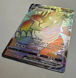 Pokemon Evolving Skies Dracozolt VMAX 210/203 Rainbow Holo Secret Rare NM/M - Image 4