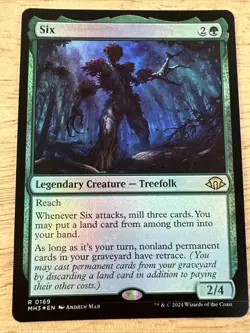 Six #169 (Foil) (NM) Modern Horizons 3 MH3 Magic MTG - Image 1