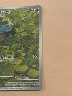 Bulbasaur Holo Card 166/165 Scarlet & Violet 151 Series Near Mint Condition - Image 2