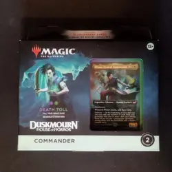 MTG: Death Toll - Duskmourn - Sealed Commander Deck - Magic The Gathering. - Image 1