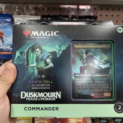 MTG - Duskmourn Death Toll Commander Deck | Precon | Magic The Gathering - Image 1