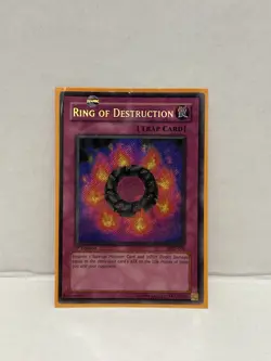 Yu-Gi-Oh TCG Ring of Destruction Pharaonic Guardian PGD-000 1st Edition VLP (ST) - Image 2