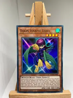Toon Harpie Lady - Ultra Rare 1st Edition BLCR-EN066 - NM - YuGiOh - Image 1