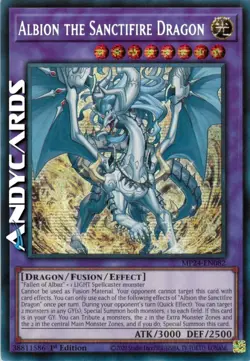 ALBION THE SANCTIFIRE DRAGON • Segreta Prismatica • MP24 EN082 • 1Ed • Yugioh! - Image 1