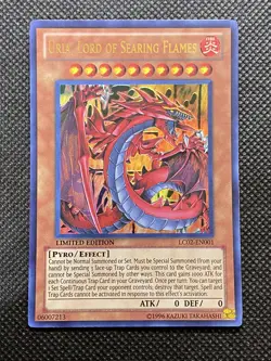 YUGIOH! - URIA, HAMON, RAVIEL SET LC02-EN001 - LC02-EN003 Ultra Rare Limited NM - Image 3