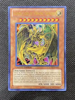 YUGIOH! - URIA, HAMON, RAVIEL SET LC02-EN001 - LC02-EN003 Ultra Rare Limited NM - Image 5