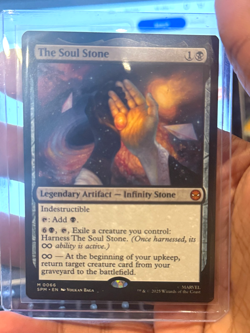 The Soul Stone 0066 Spider Man MTG Magic The Gathering Card NM - Image 1