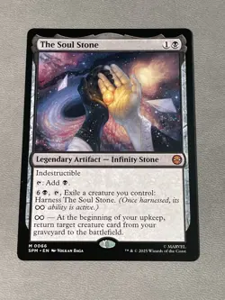 The Soul Stone (0066) - N/NM - Magic The Gathering - Marvel's Spider-Man - Image 1