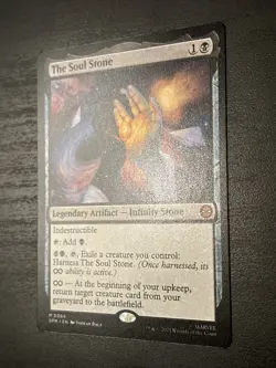 MtG Spider-Man, The Soul Stone NM #0066 Magic The gathering Mythic Artifact - Image 2