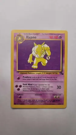 Hypno 23/62 Fossil Set Non-Holo Pokemon TCG 1999 Vintage Original Card - LP 🔥 - Image 1