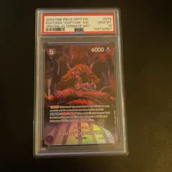 One Piece Eustass Captain Kid Special Alternate Art Op05-074 Psa 10 - Image 1