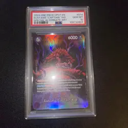 One Piece Eustass Captain Kid Special Alternate Art Op05-074 Psa 10 - Image 2