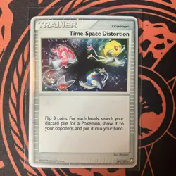 Pokemon Time Space Distortion- Mysterious Treasures Secret Rare 124/123 LP-NM - Image 1